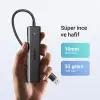 USB Hub 3.0 USB Ayırıcı MacBook; Mac Mini, iMac, Surface Pro, Xps, Thinkpad, USB Flash Sürücüler, Mobil Hdd, Masaüstü Bilgisayar ve daha fazlası için 5 Gbps USB dağıtıcısı (15 cm)