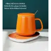 USB ısıtıcılı 350 Ml kupa bardak, turuncu