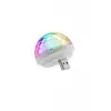 USB Mini Disko Topu 4W Ledli Small Magic Ball Sihirli Disco Topu