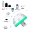 USB Mini Disko Topu 4W Ledli Small Magic Ball Sihirli Disco Topu