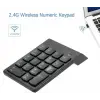 USB Numpad Keypad Kablosuz Numerik Klavye USB Numaratör Tuş Takımı