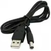 USB to DC 5.5 2.1 mm Kalın Güç Çevirici Adaptör Kablosu