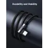 USB to Type-C 90 Derece Şarj ve Data Kablosu 2 Metre