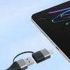 USB Type-C 2.5Gbps Ethernet Adaptörü, 10/100/1000/2500Mbps, Windows ve Mac Uyumlu, RJ45, USB 3.0 ve Type-C, Harici Güç Gerektirmez, ZR1144