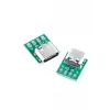 USB Type C 4 Pin Dıp çevirici Pcb USB Dıp adaptör kartı