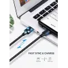 USB Type-C Şarj ve Data Kablosu, 1 Metre, Beyaz