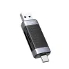 USB Type-C SD TF Micro SD Kart Okuyucu