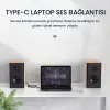 USB Type-C to 2 RCA Ses Kablosu 3 Metre