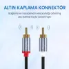 USB Type-C to 2 RCA Ses Kablosu 3 Metre