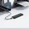 USB Type-C & USB A 3.2 Gen 1 10Gbps PCIe NVMe M.2 Sata SSD Disk Kutusu