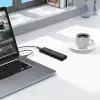 USB Type-C & USB A 3.2 Gen 1 10Gbps PCIe NVMe M.2 Sata Ssd Disk Kutusu