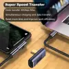 USB4 40 Gbps 90 derece dik Type-C çevirici, 1 adet