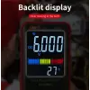 UT122/UT121A/B Smart Digital Multimeter True Rms Voltage Frequency Dual Display Ncv Lıve Auto Range 6199 Count Meter (UT122)