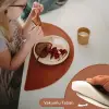 Vakum Tabanlı Bebek Silikon Mama Tabağı, Silikon Tabak, Krem