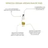 Vegan argan saç bakım yağı