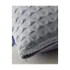 Velvety Triko Kırlent Kılıfı Gri