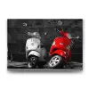 Vespa Motor Tablosu - 140x100cm