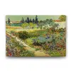 Vincent van Gogh Garden at Arles Tablosu - 45x30 cm