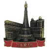 Vintage Metal 3D Magnet Paris Fransa 7 cm