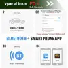 vLinker FD+Bluetooth 4.0 OBD2 Tarama Aracı, iOS, Android ve Windows için Teşhis Kod Okuyucu - Tarama için yapılmıştır