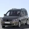 VW Caddy 2011-2015 sol arka kapı çıtası, siyah plastik 2K0853535E