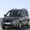 VW Caddy 2011-2015 sol arka kapı çıtası, siyah plastik 2K0853535E