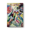 Wassily Kandinsky La Tache Rouge Tablosu 80 x 125
