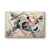 Wassily Kandinsky, On White Tablosu 45 x 30