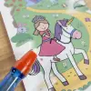Water Magic Unicorns Boyama Kitabı, +3 Yaş