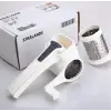 (White); Stralande rotary grater, white