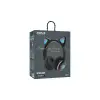 Wireless 5.0 Stereo Kedi Kulak Üstü Bluetooth Kulaklık Siyah