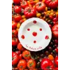 x Bengi Kurtcebe Pomodoro Stoneware 4lü Yemek Tabağı Seti 23 cm