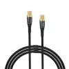 X-Elegant 5A 65W Ultra Hızlı Şeffaf Çipli Type-C To Type-C Kablo Hızlı Şarj/Data Kablosu