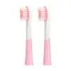 X500 çocuk diş fırçası yedek başlığı, 2li, pembe, medium