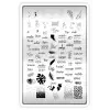 XL Stamping Baskı Plakası, Insta 02