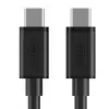 Y-C477BK USB3.1 USB-C-Kablo m/1m Siyah
