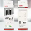 Y-C477BK USB3.1 USB-C-Kablo m/1m Siyah