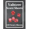 Yahtzee Score Sheets: Large Print, 8.5x11