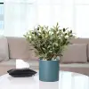 Yapay Zeytin Dalı, 45 cm, 4 Meyveli