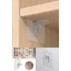 Yapışkanlı Raf Yapıcı 4lü Klips