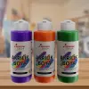 Yeşil, Mor, Turuncu Akrilik Boya 3lü Set 3x120 ml