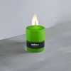 Yeşil Silindir Baton Mum 6 x 8 cm