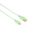 Yeşil USB-C ile USB-A arasında 0.75m Flexi kablo