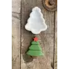 Yılbaşı Çam Ağacı Mum Kalıbı (Silikon)