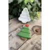 Yılbaşı Çam Ağacı Mum Kalıbı (Silikon)