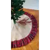 Yılbaşı Çam Ağacı Örtüsü, Ekose 90cm V0002124