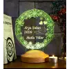 Yılbaşı Papatya Çiçek Hediyesi, Papatya 3D LED Lamba