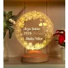 Yılbaşı Papatya Çiçek Hediyesi, Papatya 3D LED Lamba