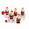 Yılbaşı Temalı Noel Baba Figürlü Mum Seti 4’lü | Yılbaşı Mumu, Yılbaşı Hediyesi, Yılbaşı Sofra Süsleme
