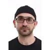 Yıldız Desenli Şönil Seccade - Lacivert